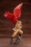 My hero academia statuette pvc artfxj 1/8 hawks bonus edition 42 cm