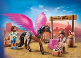 Playmobil 70074 The Movie - Marla et Del avec Cheval Ailé