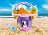 Playmobil 9406 - Stand de glaces avec seau