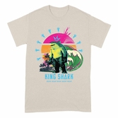 The suicide squad t-shirt king shark (l)