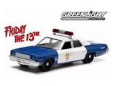 Vendredi 13 1978 dodge monaco police 1/18 métal