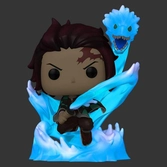 Funko animation: demon slayer - tanjiro kamado (with dragon) (translucent - glow in the dark) - us exclusive