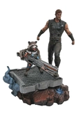 Avengers infinity war statuette marvel premier collection thor & rocket raccoon 30 cm
