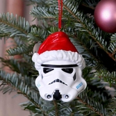 Star wars - ornement à suspendre en canne de bonbon stormtrooper 12cm