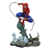 Marvel comic gallery statuette spider-man lamppost 25 cm