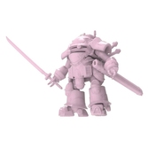 Sakura wars figurine plastic model kit 1/35 spiritual armor:type-3 koubu (sakura amamiya unit) 7 cm