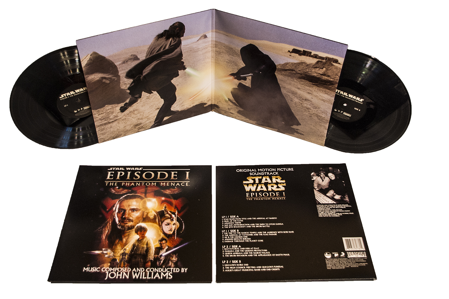 Soundtrack episode. Phantom Menace OST. Звездные войны саундтрек. Original Soundtrack Star Wars. Альбом для наклеек Звёздные войны 1 эпизод.