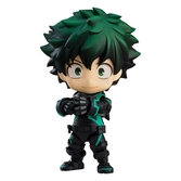 My hero academia: world heroes´ mission figurine nendoroid izuku midoriya stealth suit ver. 10 cm