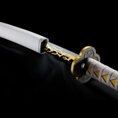 Demon slayer : kimetsu no yaiba réplique proplica épée nichirin (zenitsu agatsuma) 88 cm