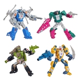 Transformers generations deluxe retro headmasters 2021 wave 2 assortiment figurines (4)
