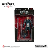 The witcher figurine geralt of rivia (viper armor: teal dye) 18 cm
