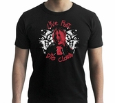 Dc comics - live fast die clown - t-shirt homme (m)