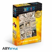 One piece - puzzle 1000 pièces - wanted