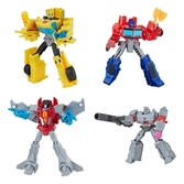 Transformers buzzworthy bumblebee pack 4 figurines warriors 14 cm