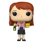 The office us pop! tv vinyl figurine erin w/happy box & champagne 9 cm