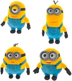 Minions - assortiment de 4 peluches 35 cm