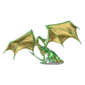 D&d icons of the realm statuette premium adult emerald dragon 36 cm