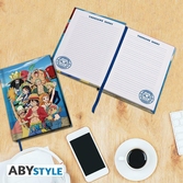 One piece - equipage luffy - notebook a5