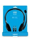 Logitech casque stéréo filaire h110