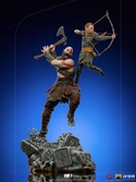 God of war statuette 1/10 bds art scale kratos & atreus 34 cm