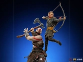 God of war statuette 1/10 bds art scale kratos & atreus 34 cm