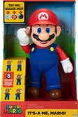 Nintendo - super mario figurine interactive "it's-a me, mario!" 36 cm