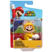 Nintendo - super mario 3d world figurine chat mario edition limitée 6.5 cm