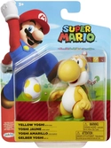 Nintendo - super mario figurine de yoshi jaune avec œuf 10cm