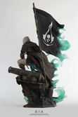 Assassin´s creed statuette 1/4 animus edward kenway 73 cm