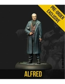 Batman - bmg the dark knight rises game box (english) with alfred exclusive miniature