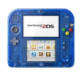 Console 2DS Pokémon Bleu Transparente - 2DS