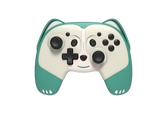 Switch - manette sans fil pandy taille enfant  - cable 1m - verte