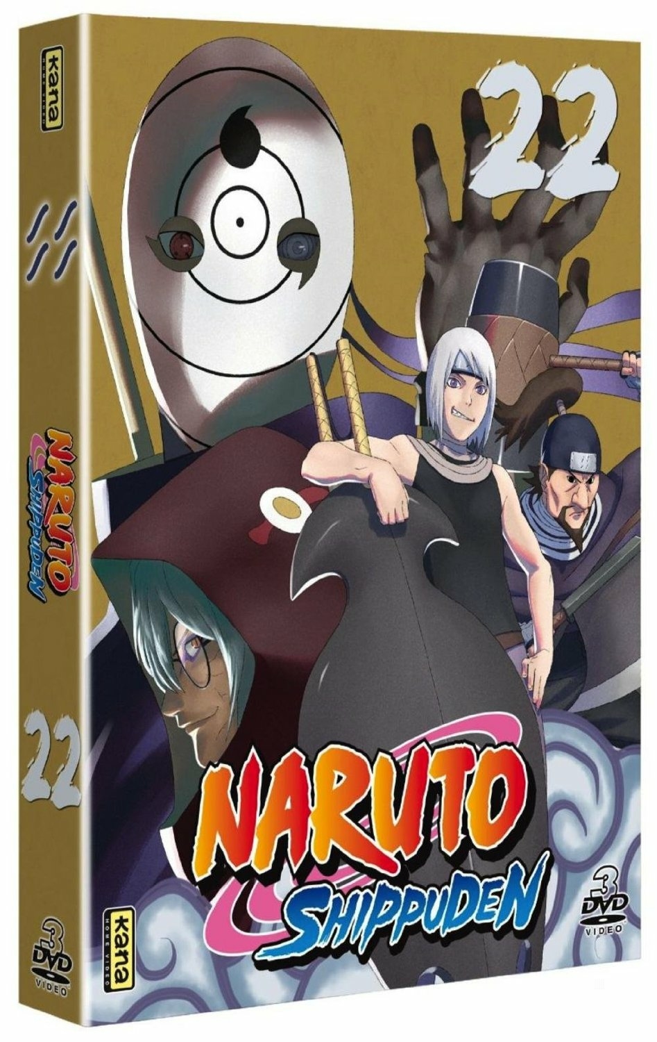 Naruto Dvd Vol. 22 Segredos Do Campo De Batalha Novo Lacrado