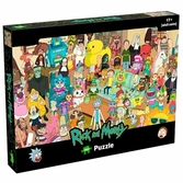 Rick et morty puzzle characters (1000 pièces)