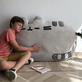 Pusheen peluche/oreiller géant - 104 cm