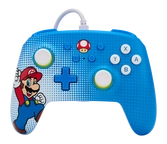Switch- manette filaire avec palette - nintendo - mario