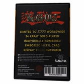 Yu-gi-oh! réplique card marshmallon (plaqué or)