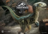 Jurassic world: fallen kingdom statuette prime collectibles 1/2 baby blue 34 cm