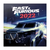 Fast & furious - calendrier 2022 '30x30cm'