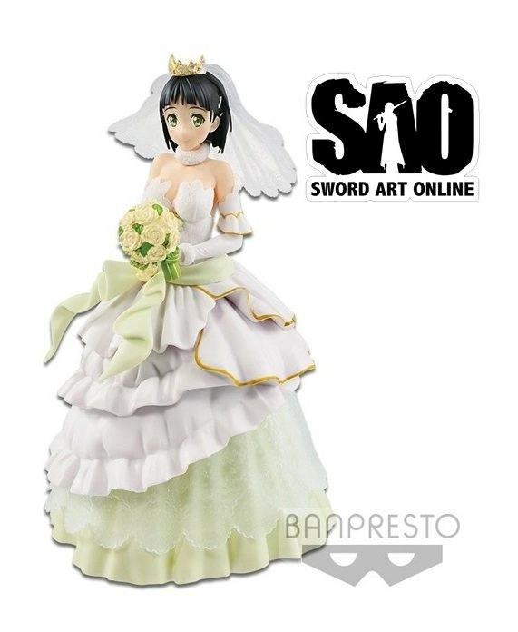 Sword art online wedding suguha figurine exq 23cm