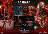 Venom: let there be carnage figurine movie masterpiece series pvc 1/6 carnage deluxe ver. 43 cm