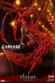 Venom: let there be carnage figurine movie masterpiece series pvc 1/6 carnage deluxe ver. 43 cm