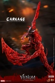 Venom: let there be carnage figurine movie masterpiece series pvc 1/6 carnage deluxe ver. 43 cm