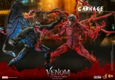 Venom: let there be carnage figurine movie masterpiece series pvc 1/6 carnage deluxe ver. 43 cm