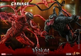 Venom: let there be carnage figurine movie masterpiece series pvc 1/6 carnage deluxe ver. 43 cm