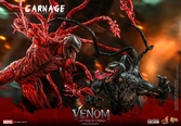Venom: let there be carnage figurine movie masterpiece series pvc 1/6 carnage deluxe ver. 43 cm