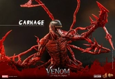 Venom: let there be carnage figurine movie masterpiece series pvc 1/6 carnage deluxe ver. 43 cm