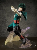My hero academia statuette pvc 1/4 izuku midoriya 35 cm