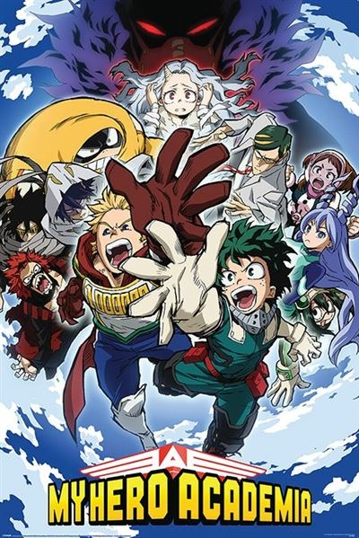 Affiche My Hero Academia manga-anime japonais-Izuku 61x91.5cm