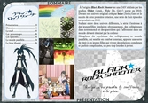 Black Rock Shooter Intégrale + Oav édition Saphir - Blu-Ray